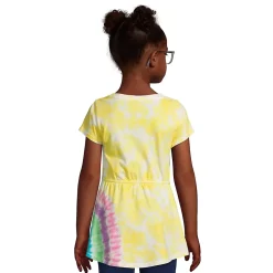 Girls Gathered Waist Tunic Top