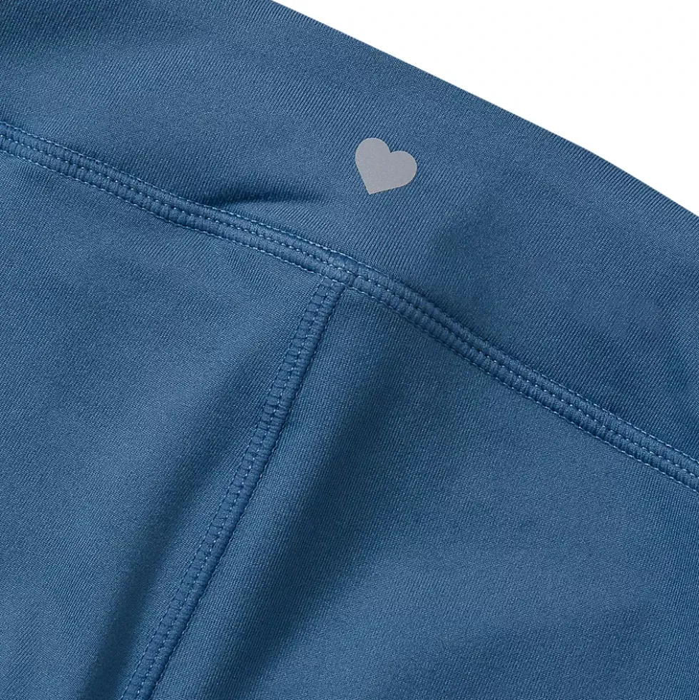 Girls High Waisted Active Flare Leggings