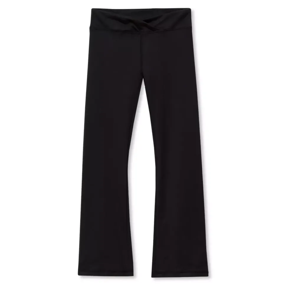 Girls High Waisted Active Flare Leggings