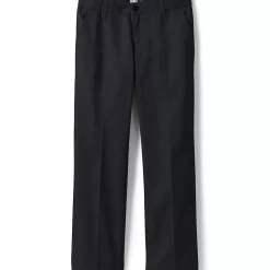 Girls Iron Knee Blend Plain Front Chino Pants