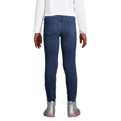 Girls Iron Knee Denim Jeggings