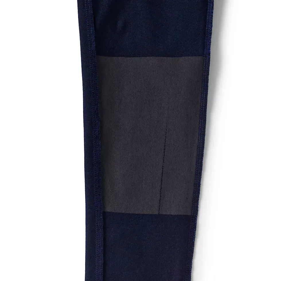Girls Iron Knee Denim Jeggings