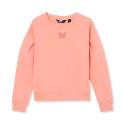 Girls Knit Crewneck Sweatshirt