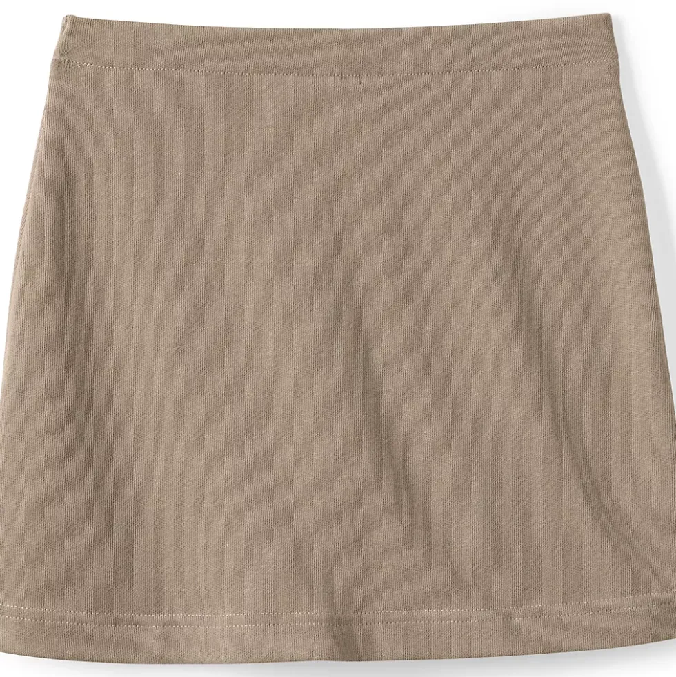 Girls Knit Skort Above the Knee