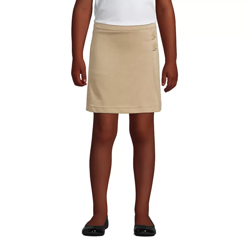 Girls Knit Skort Above the Knee