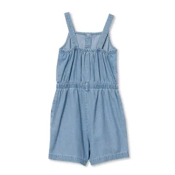 Girls Lightweight Denim Romper