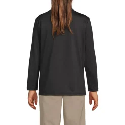 Girls Long Sleeve Feminine Fit Rapid Dry Polo Shirt