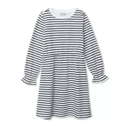 Girls Long Sleeve French Terry Knit Dress