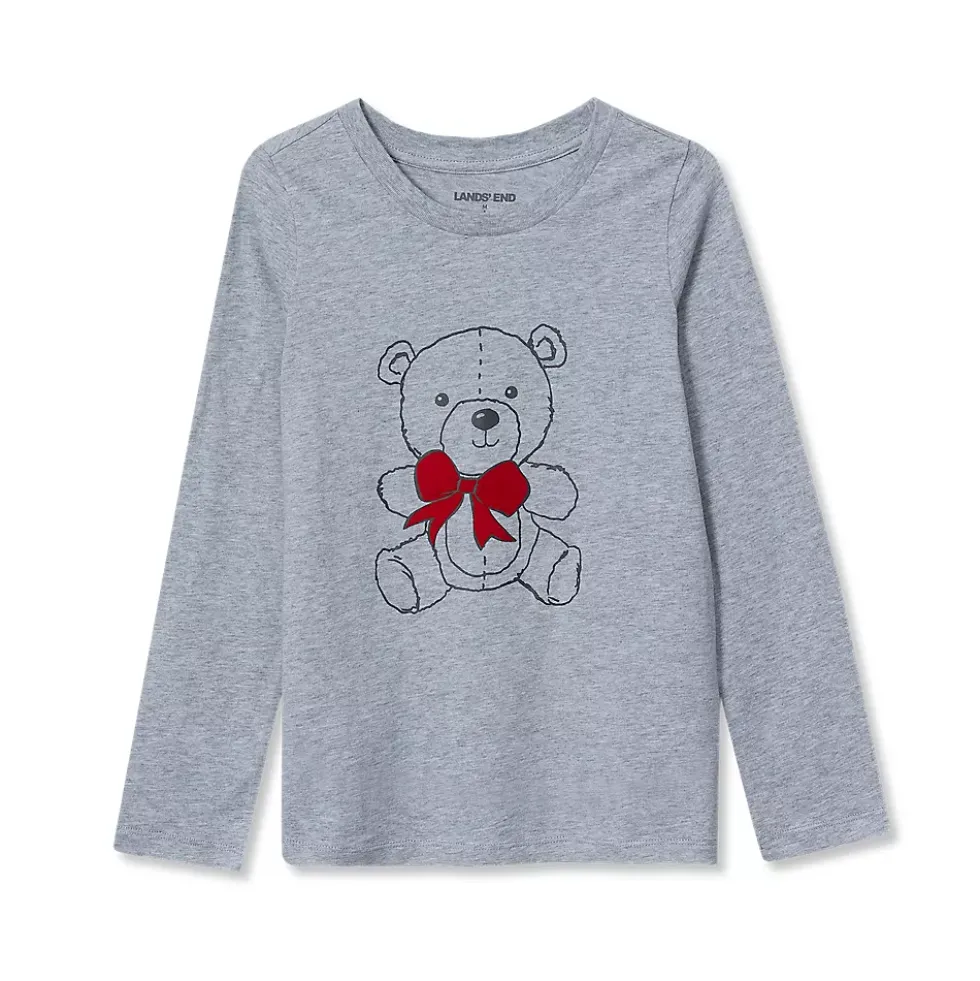 Girls Long Sleeve Graphic Tee