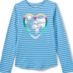 Girls Long Sleeve Graphic Tee