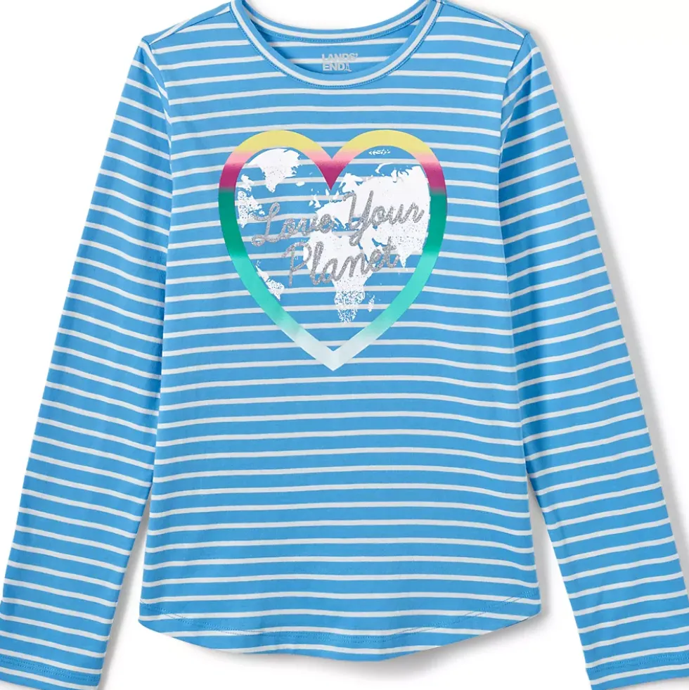 Girls Long Sleeve Graphic Tee