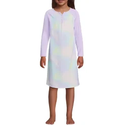 Girls Long Sleeve Jersey Nightgown