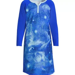 Girls Long Sleeve Jersey Nightgown