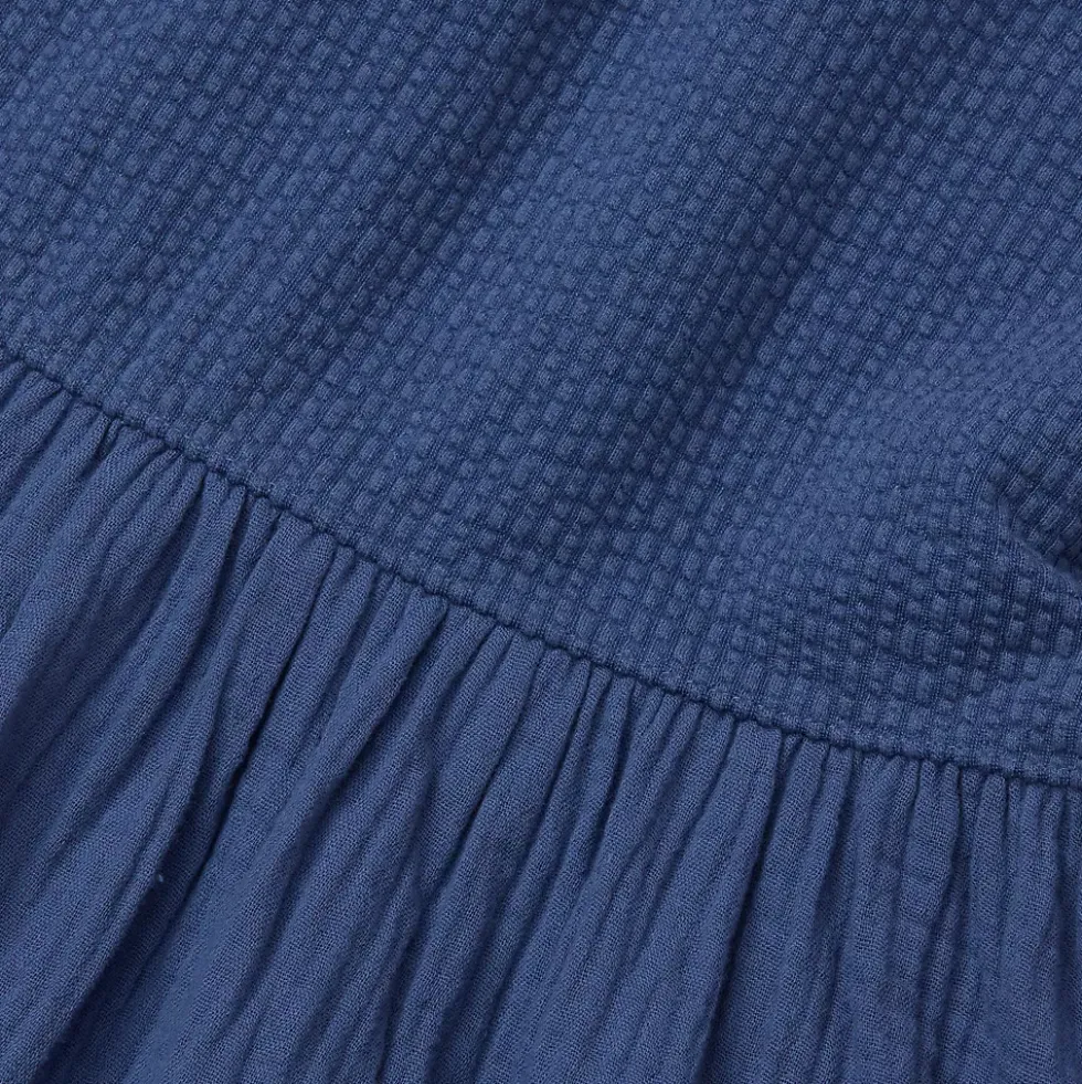 Girls Long Sleeve Ribbed Dress