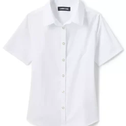 Girls No Gape Short Sleeve Stretch Shirt