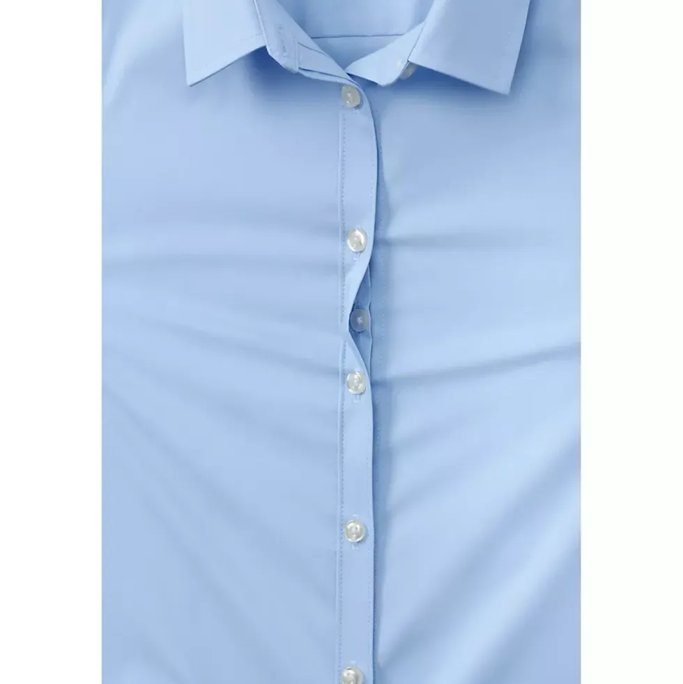 Girls No Gape Short Sleeve Stretch Shirt