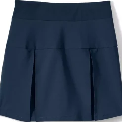 Girls Performance Pleated Skort Above the Knee