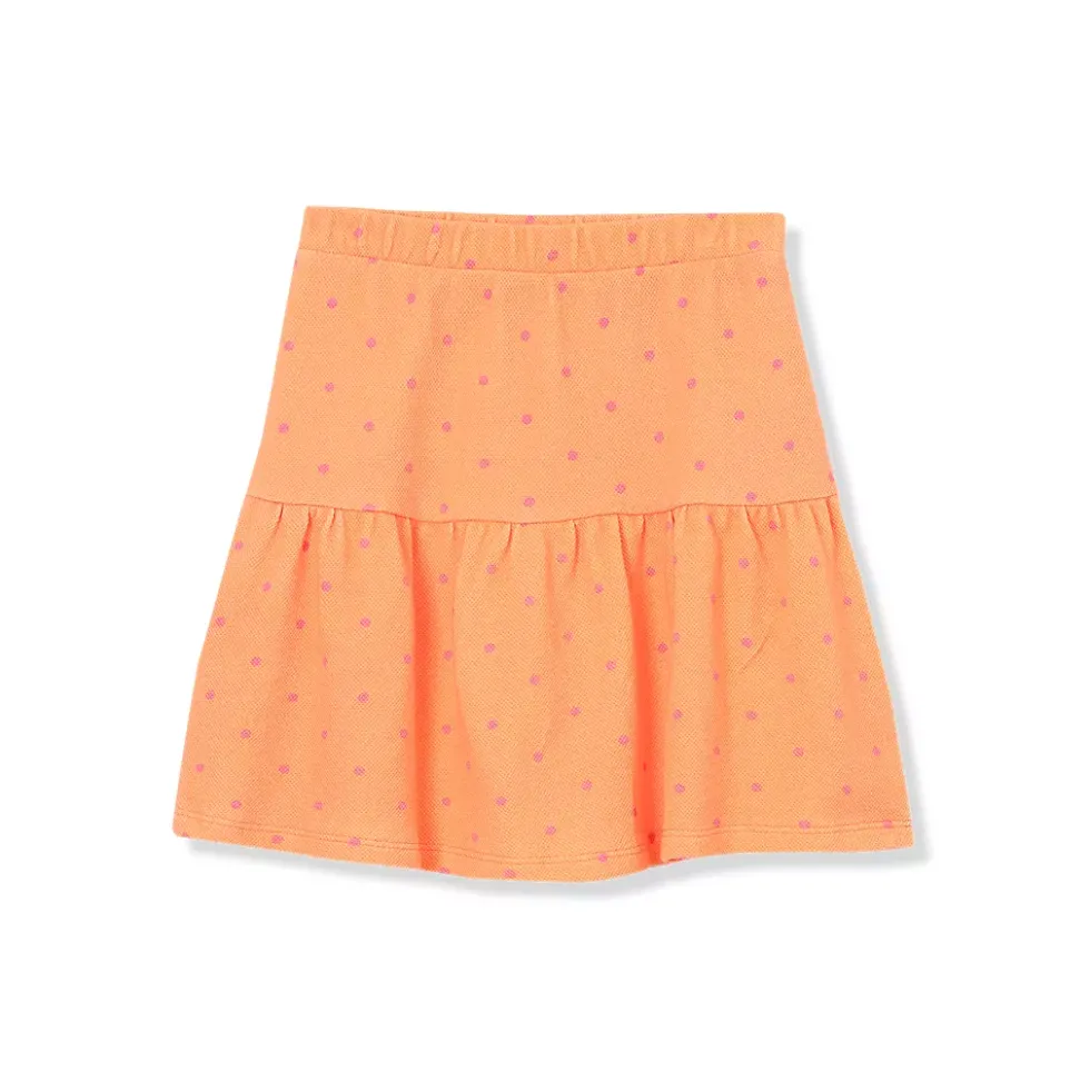 Girls Pique Knit Skirt