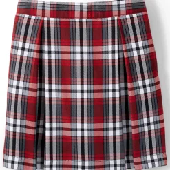 Girls Plaid Skort Top of Knee