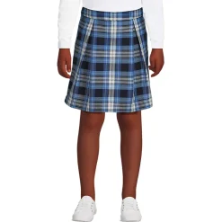 Girls Plaid Skort Top of Knee