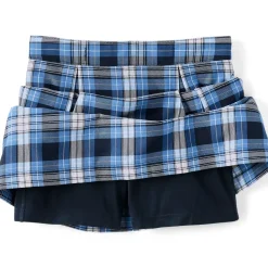 Girls Plaid Skort Top of Knee