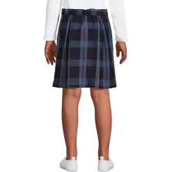 Girls Plaid Skort Top of Knee