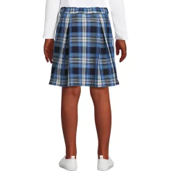 Girls Plaid Skort Top of Knee
