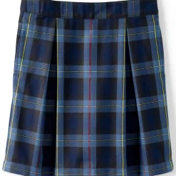 Girls Plaid Skort Top of Knee