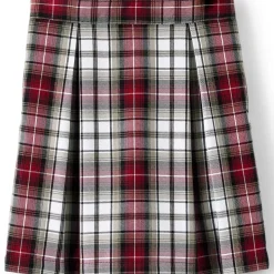Girls Plaid Skort Top of Knee