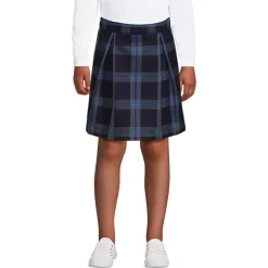 Girls Plaid Skort Top of Knee