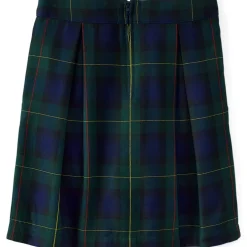 Girls Plaid Skort Top of Knee