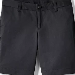 Girls Plain Front Blend Chino Shorts