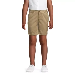 Girls Plain Front Blend Chino Shorts