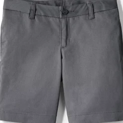 Girls Plain Front Blend Chino Shorts