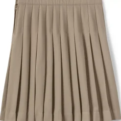 Girls Pleated Skirt Below the Knee
