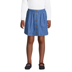 Girls Plus Chambray Twirl Skirt