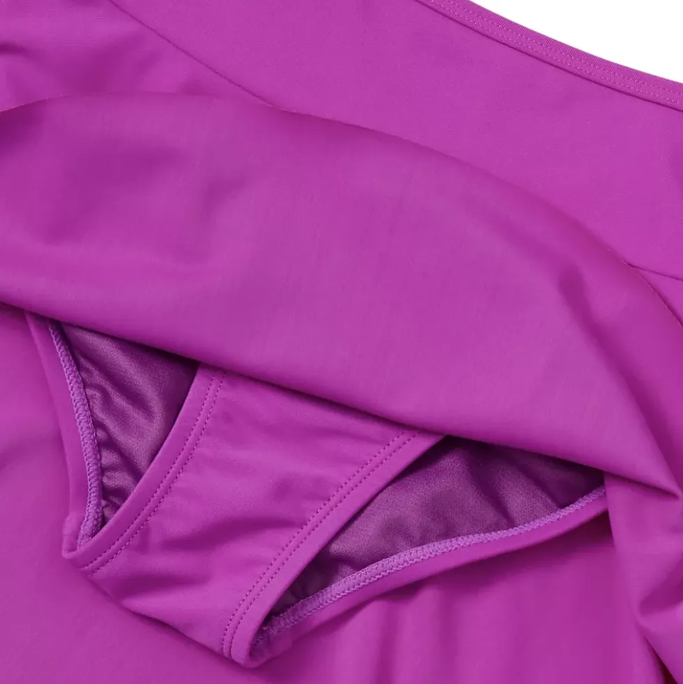 Girls Plus Chlorine Resistant Swim Skirt