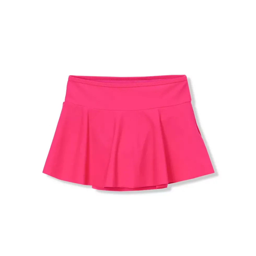 Girls Plus Chlorine Resistant Swim Skirt