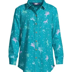 Girls Plus Tie Front Flannel Shirt