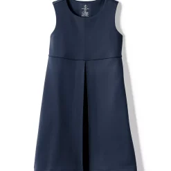 Girls Ponte Pleat Jumper Top of Knee
