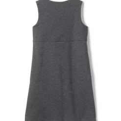Girls Ponte Pleat Jumper Top of Knee