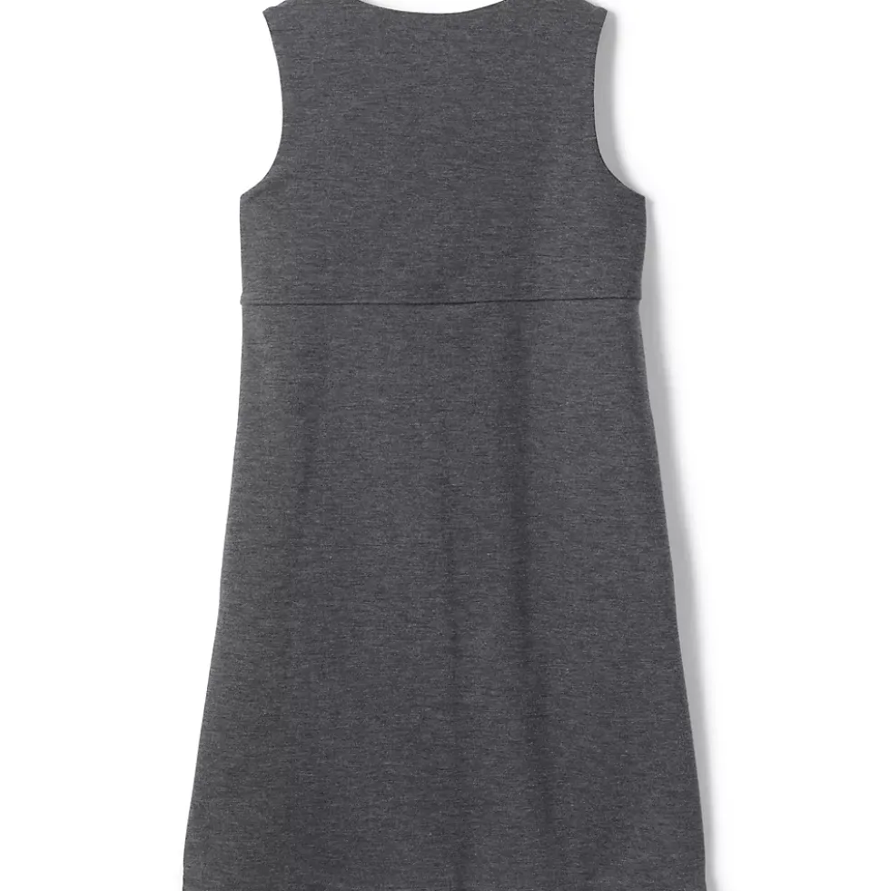 Girls Ponte Pleat Jumper Top of Knee