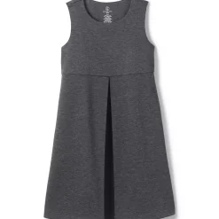 Girls Ponte Pleat Jumper Top of Knee