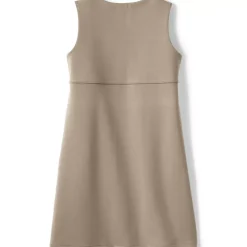 Girls Ponte Pleat Jumper Top of Knee