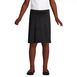 Girls Ponte Pleat Skirt Top of Knee