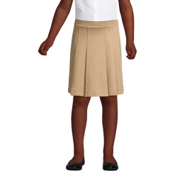 Girls Ponte Pleat Skirt Top of Knee