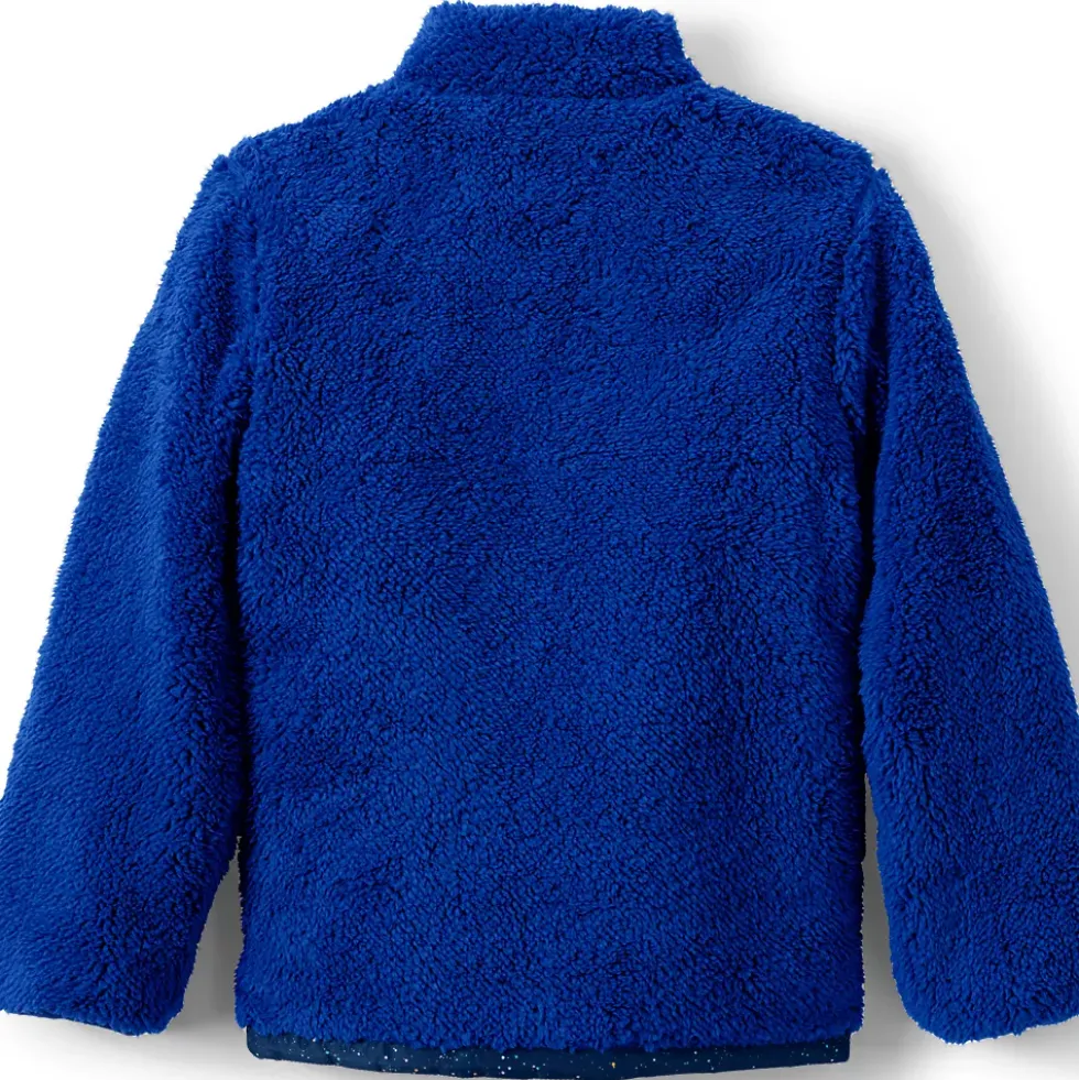 Girls Reversible Fleece Puffer Jacket