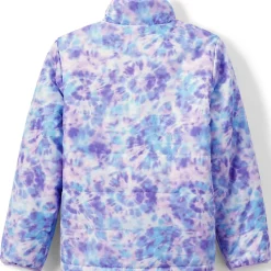 Girls Reversible Fleece Puffer Jacket