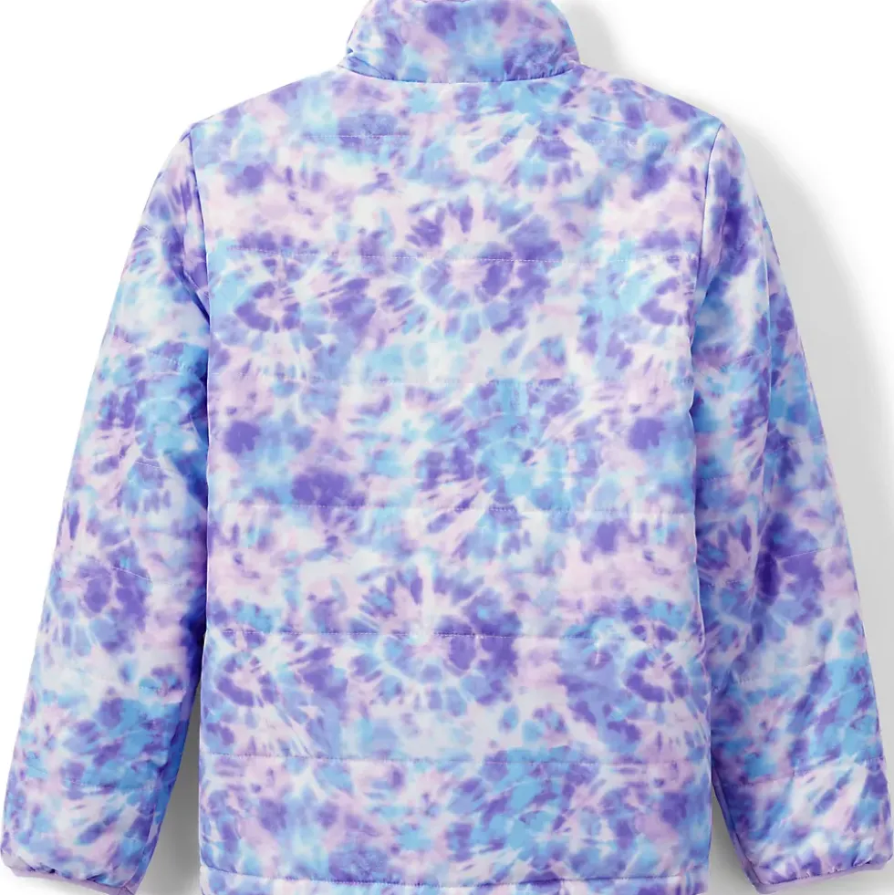 Girls Reversible Fleece Puffer Jacket