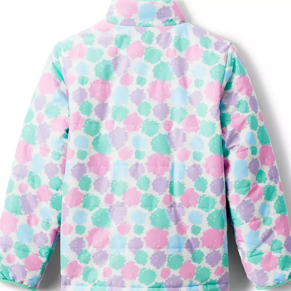 Girls Reversible Fleece Puffer Jacket